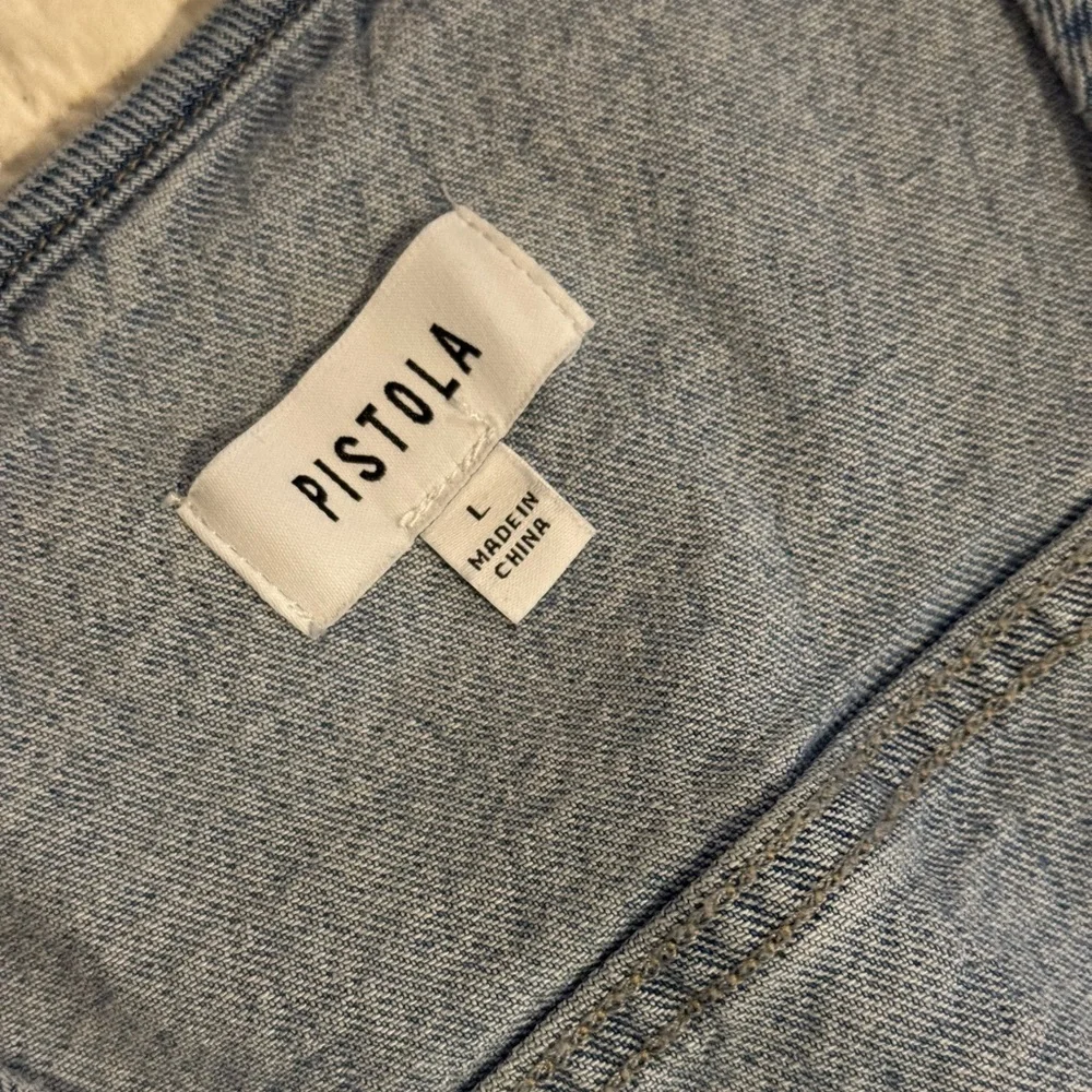 Pistola Blue Denim Women Jeans Overalls - Picture 6 of 7